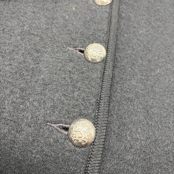 Geiger Collection Womens Sz34 Black Wool Made in Austria Boiled Jacket Coat - Picture 3 of 8